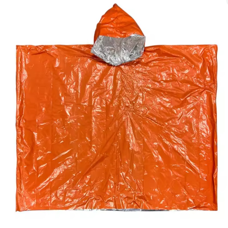 Emergency Poncho 4 Pcs,Film Th - Survival Blanket Reflective recension och pris
