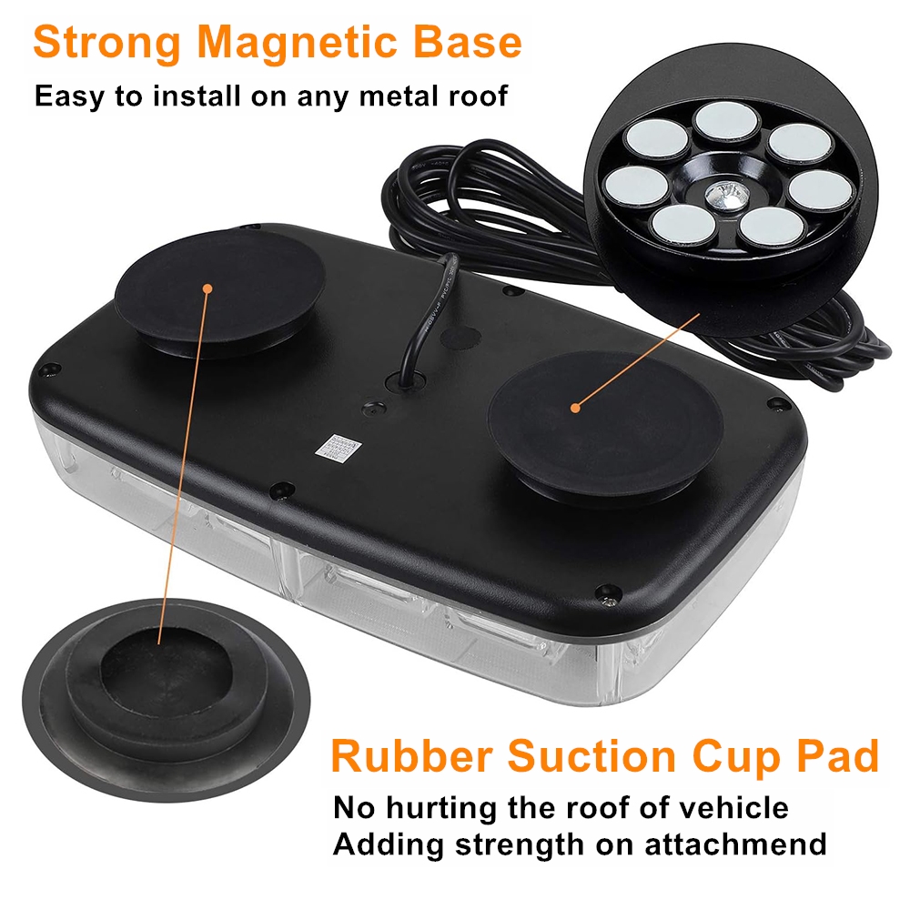Roof Top Strobe Lights 48LED E - Sos Light Strobe recension och pris