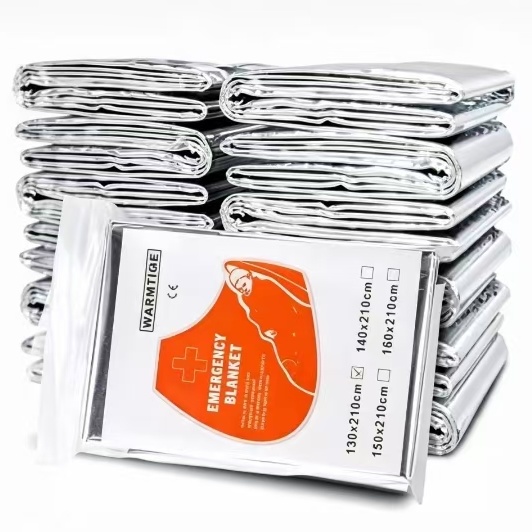 Mylar Thermal Emergency Blanke - Emergency Mylar Tent recension och pris