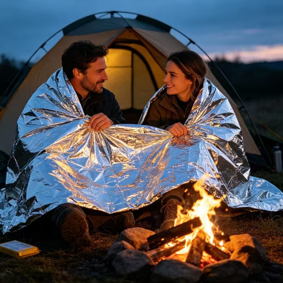 Mylar Thermal Emergency Blanke - Emergency Mylar Tent recension och pris